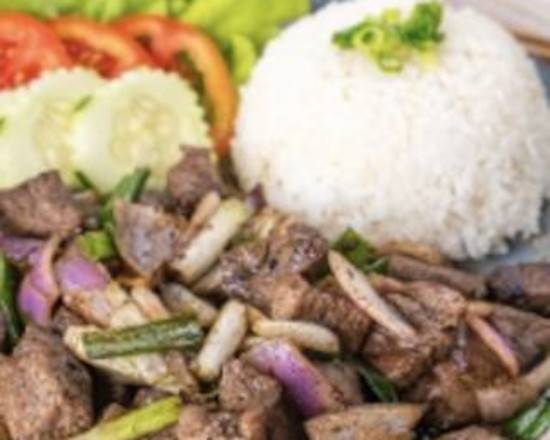 Order Shaken Beef (Bo Luc Lac) food online from Pho Me Vietnamese Kitchen store, Mooresville on bringmethat.com