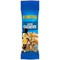 Order 1.75 oz. Planters Salted Cashews  food online from Beer Bait And Moor store, Sandusky on bringmethat.com