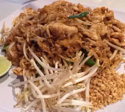 Order Pad Thai food online from Thai Lily Cafe store, Houston on bringmethat.com