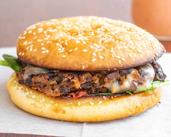 Order Cindalicious Black Bean Burger food online from The Fresh Fix of Heights store, Cleveland Heights on bringmethat.com