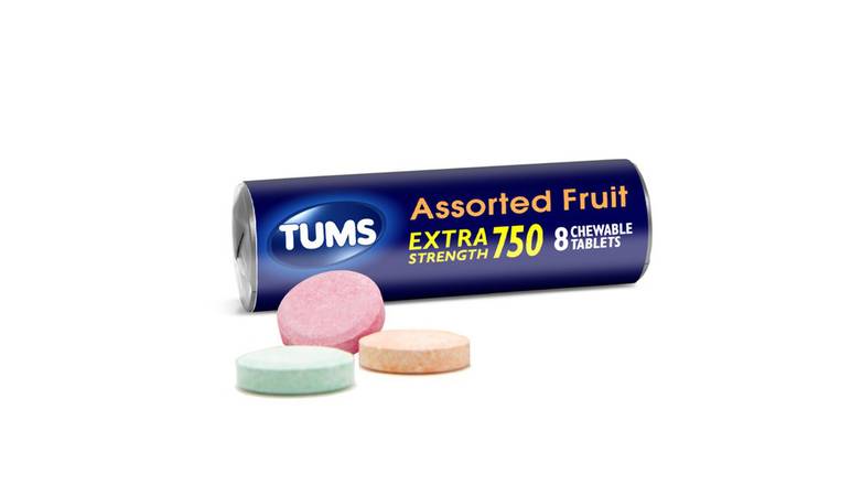 Order Tums Extra Strength Heartburn Relief Chewable Antacid Tablets food online from Route 7 Food Mart store, Norwalk on bringmethat.com