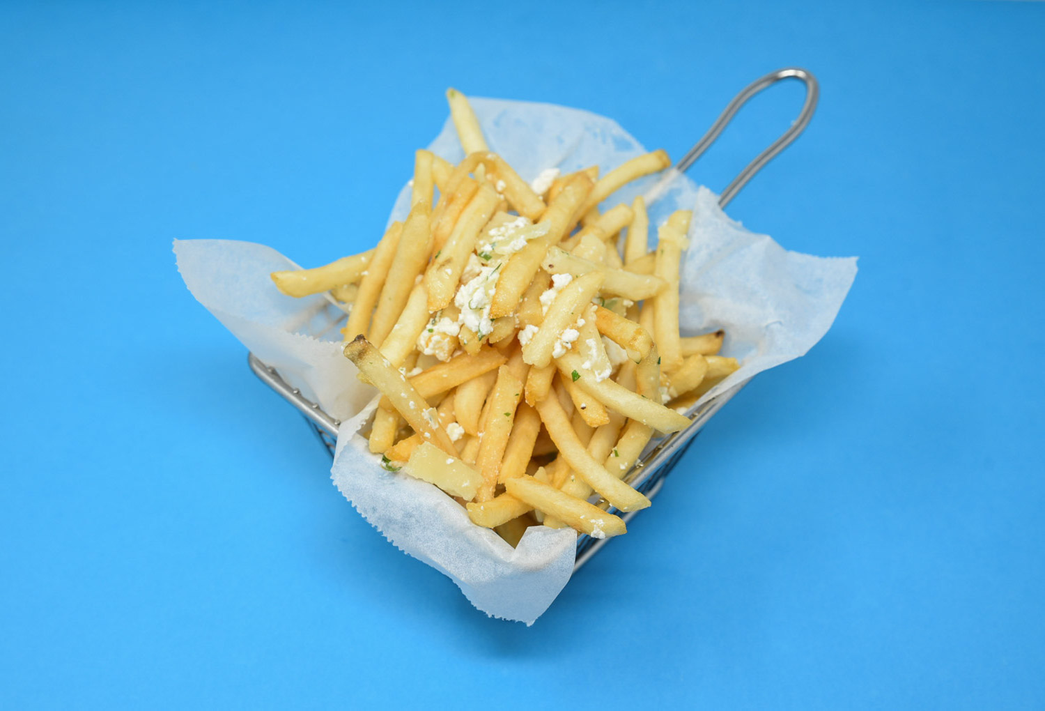 Order Greek Fries food online from Mediterranean Kitchen store, Burlingame on bringmethat.com