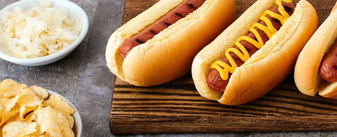 Order Hot Dog food online from Holy Schnitzel store, New York on bringmethat.com