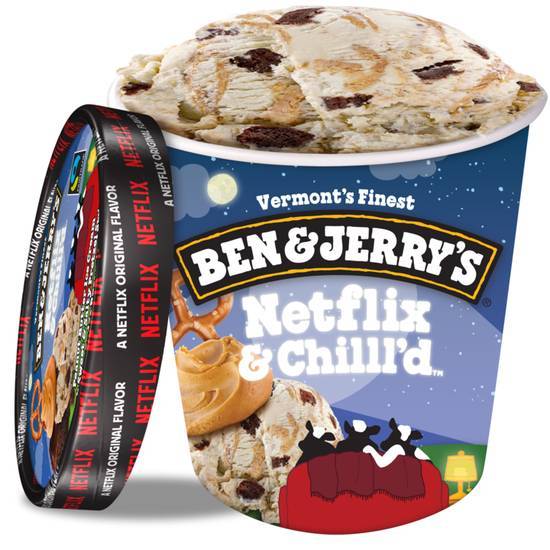 Order Ben & Jerry's Netflix & Chilll'd™ food online from The Ice Cream Shop store, San Francisco on bringmethat.com