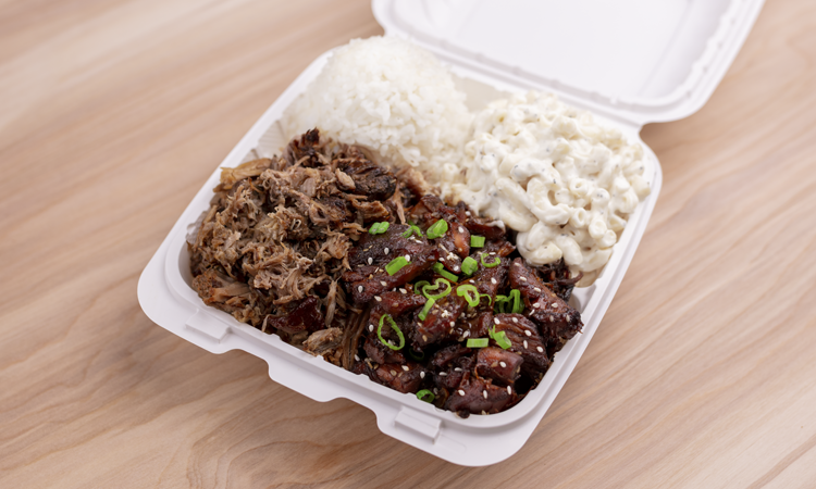 Order Large - Mixed Plate food online from Hawaiian Bros store, Kyle on bringmethat.com