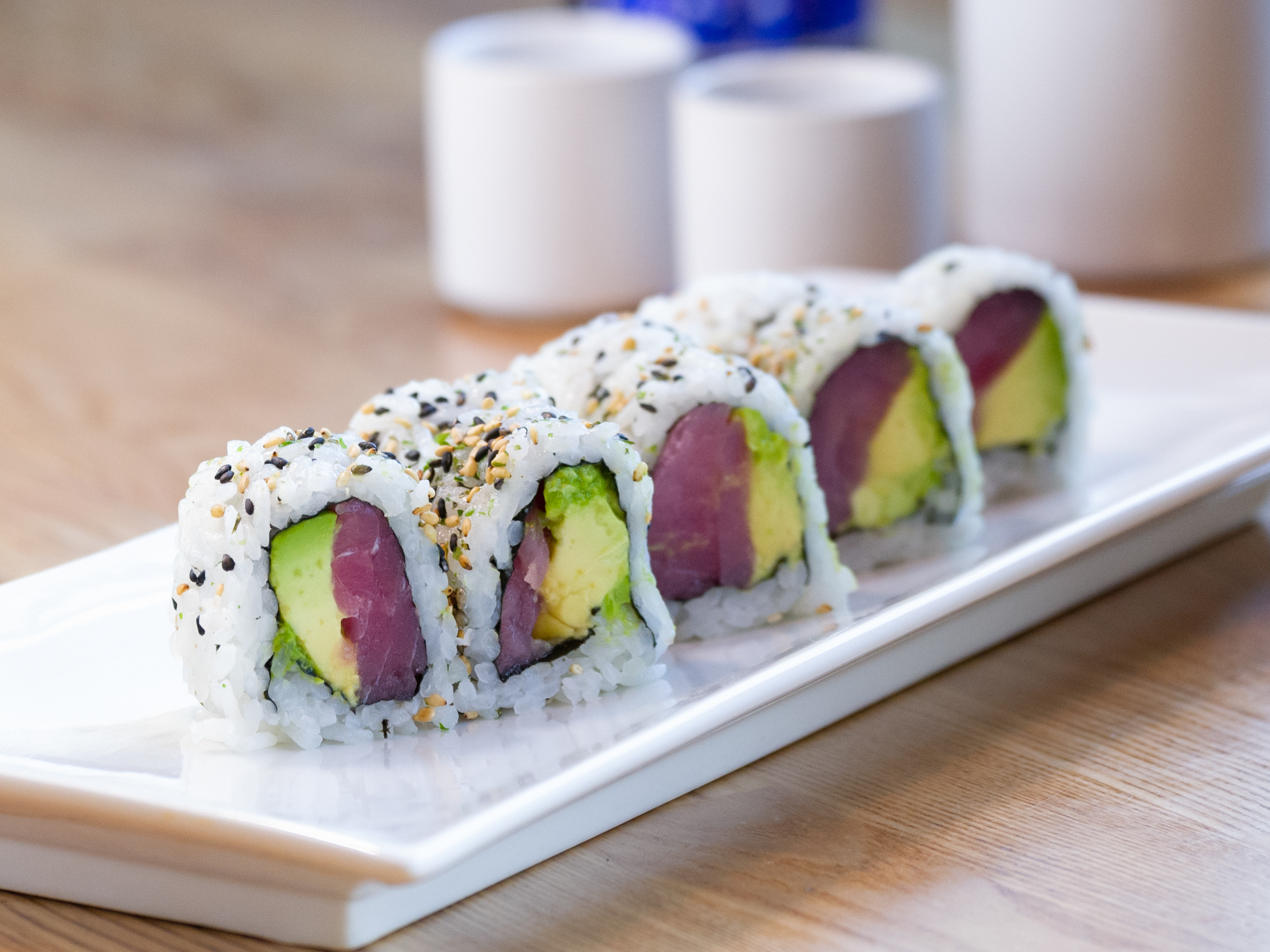 Order Tuna Avocado Roll  food online from Roll Call store, Los Angeles on bringmethat.com