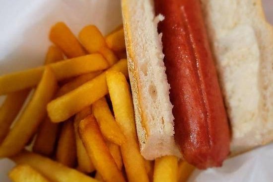Order Kids Hot Dog ＆ French Fries* food online from Pudge Steaks & Hoagies store, Blue Bell on bringmethat.com