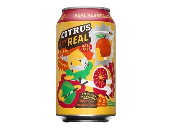 Order Real Ale Seasonal Citrus Got Real - 6x 12oz Bottles food online from Goody Goody Liquor store, Addison on bringmethat.com