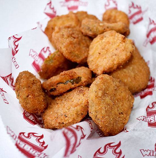 Order Fried Pickles food online from Wingbucket store, Dallas on bringmethat.com