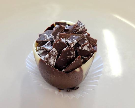Order Mini Chocolate Mousse Cup food online from Ooh La La Bakery LLC store, Wheaton on bringmethat.com