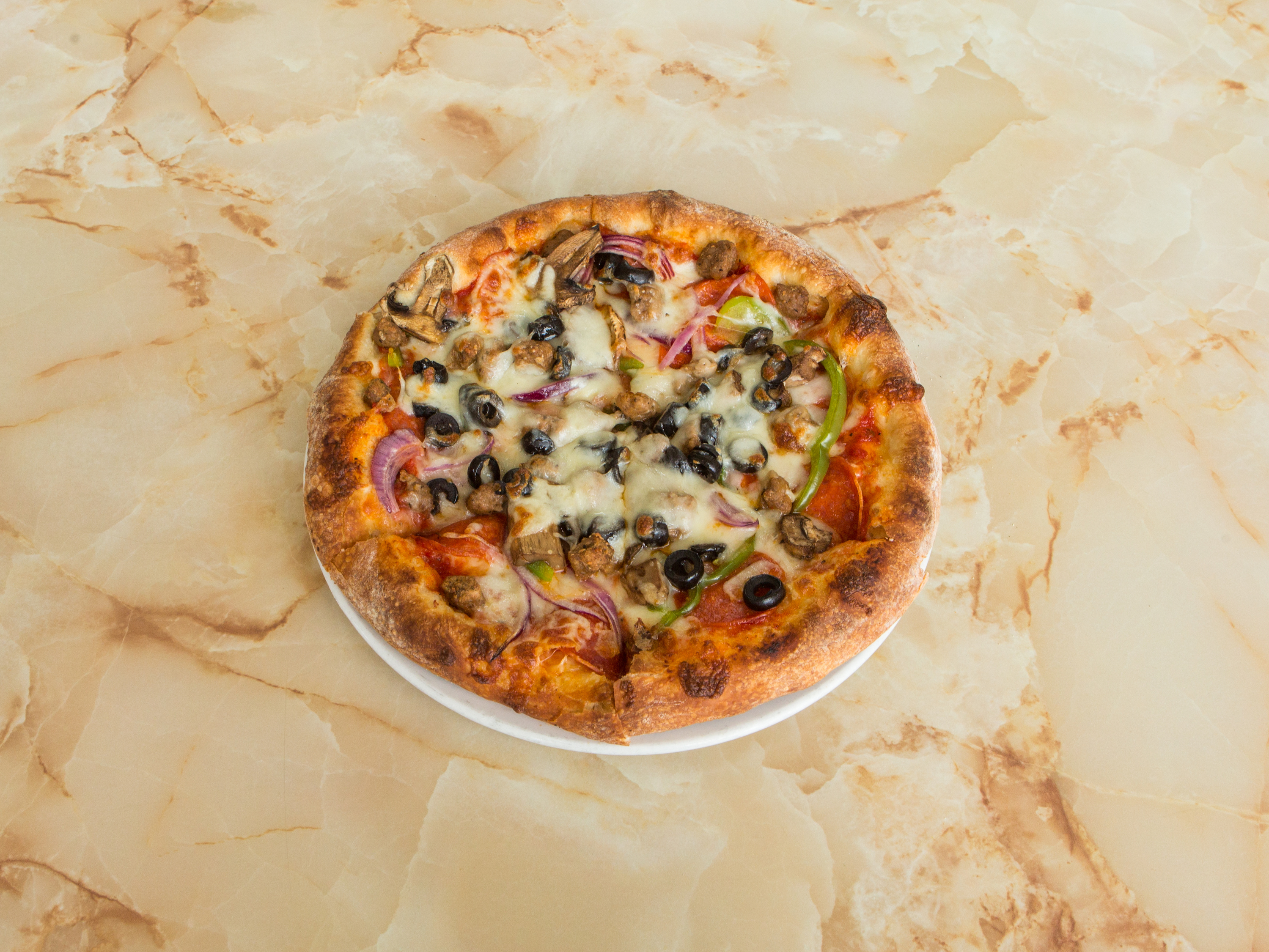 Order Sam’s Pizza food online from Nucci Italian Cafe & Pizza store, Vista on bringmethat.com