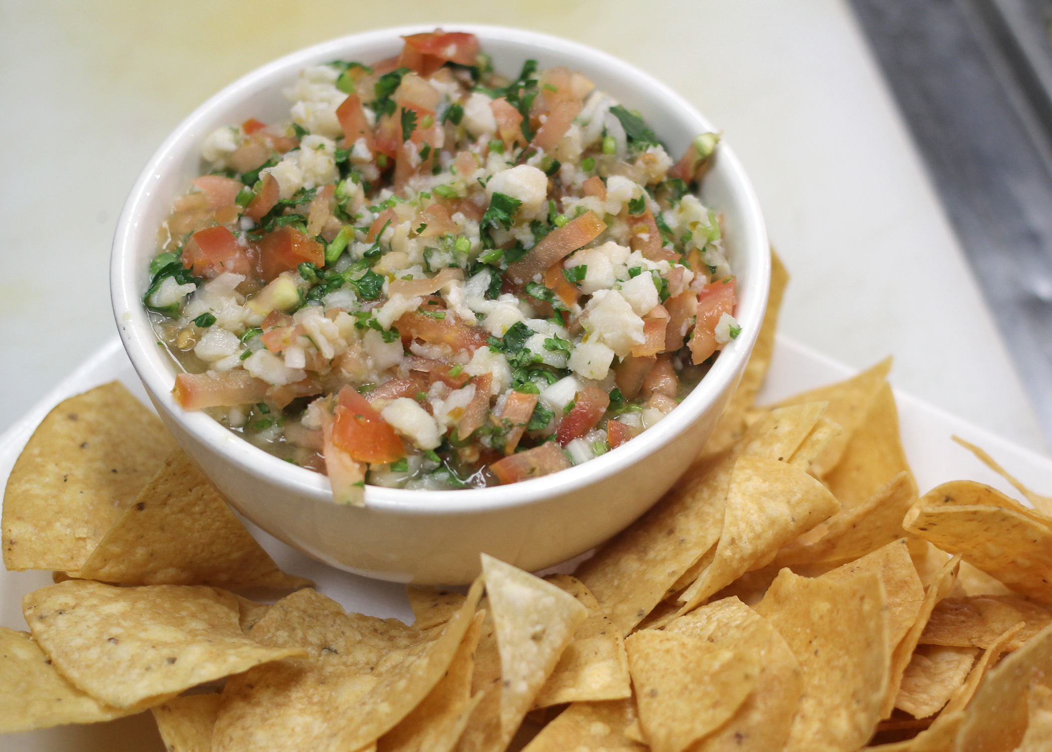 Order Ceviche of White Fish food online from Bluesalt Fish Grill store, Redondo Beach on bringmethat.com
