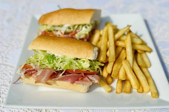 Order Prosciutto Sandwich food online from Santinis Deli & Grill store, Bridgeport on bringmethat.com