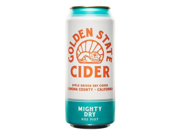 Order Golden State Cider Mighty Dry  - 4x 16oz Cans food online from Prince Liquor store, Torrance on bringmethat.com