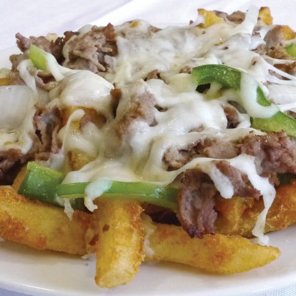 Order Cheesesteak Fantastic Fries - Appetizer food online from Pizza Boli store, Brooklyn Park on bringmethat.com