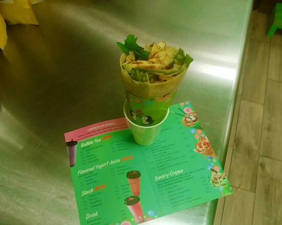 Order  avacado salad crepe food online from QQ THAI ICE CREAM & CREPES store, Goose Creek on bringmethat.com