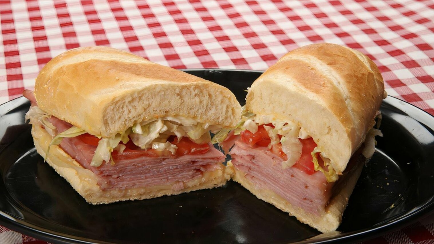 Order Ham & Cheese Sub food online from Pizza Cottage store, Circleville on bringmethat.com