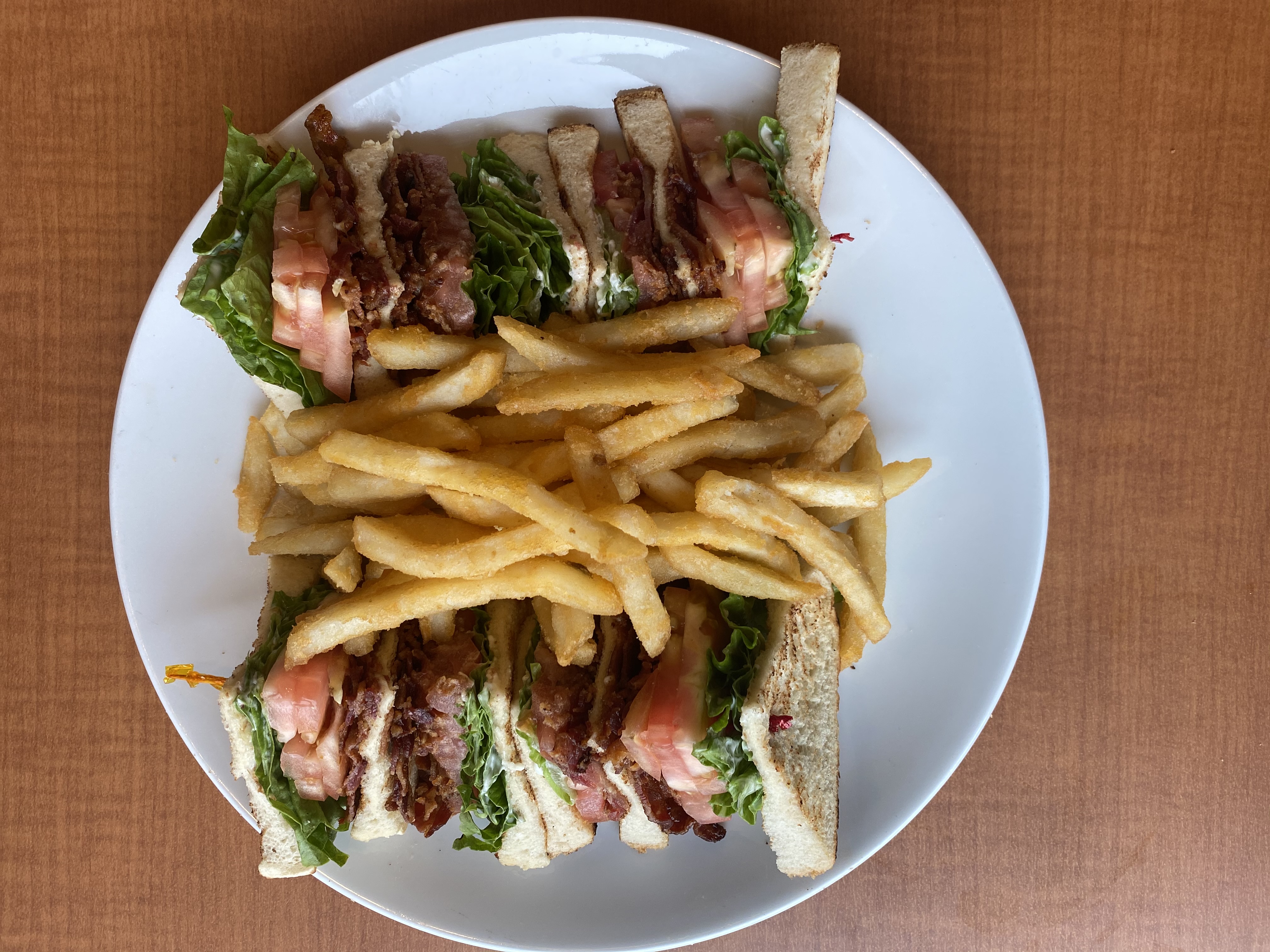 Order BLT Club Sandwich food online from Penrose Diner store, Philadelphia on bringmethat.com