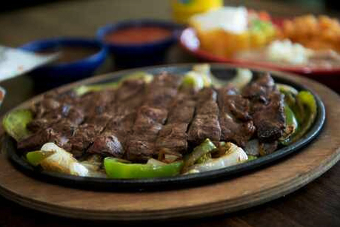 Order Steak Fajitas food online from Frontera Mex-Mex Grill store, Sugar Hill on bringmethat.com