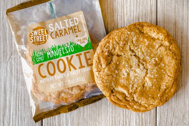 Order Salted Caramel Cookie food online from Ike's Love & Sandwiches store, San Marcos on bringmethat.com