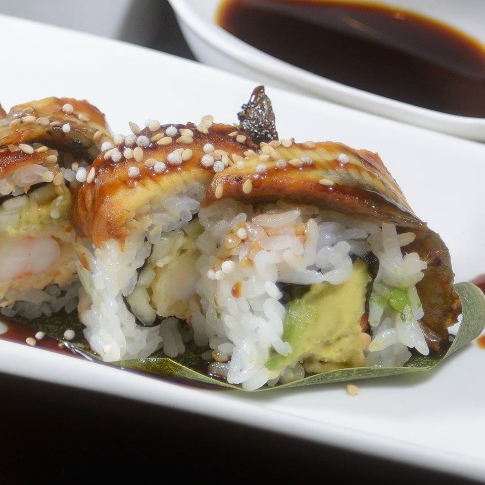 Order Black Dragon Roll food online from Fuji Sushi store, Biloxi on bringmethat.com