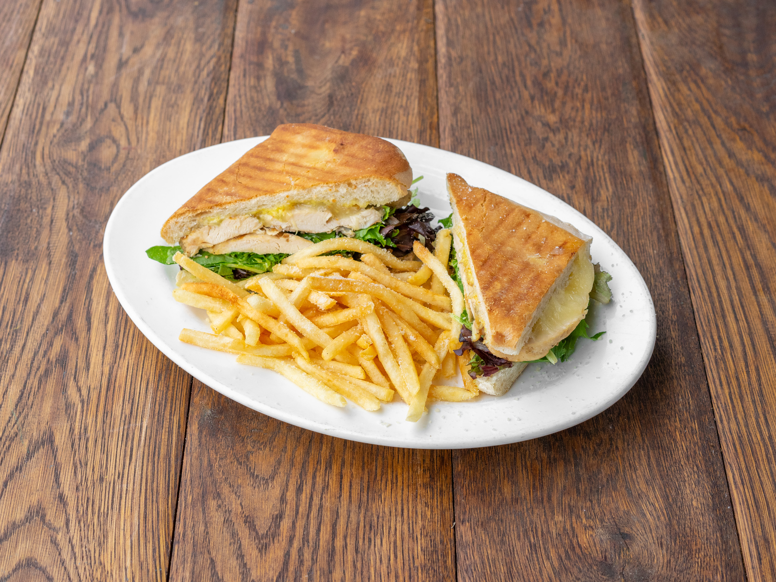 Order Chicken Breast Panini food online from Allegro Pizzeria store, Carmel-by-the-Sea on bringmethat.com