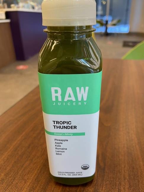 Order Raw Juice- Tropic Thunder food online from Republic Coffee store, Denver on bringmethat.com