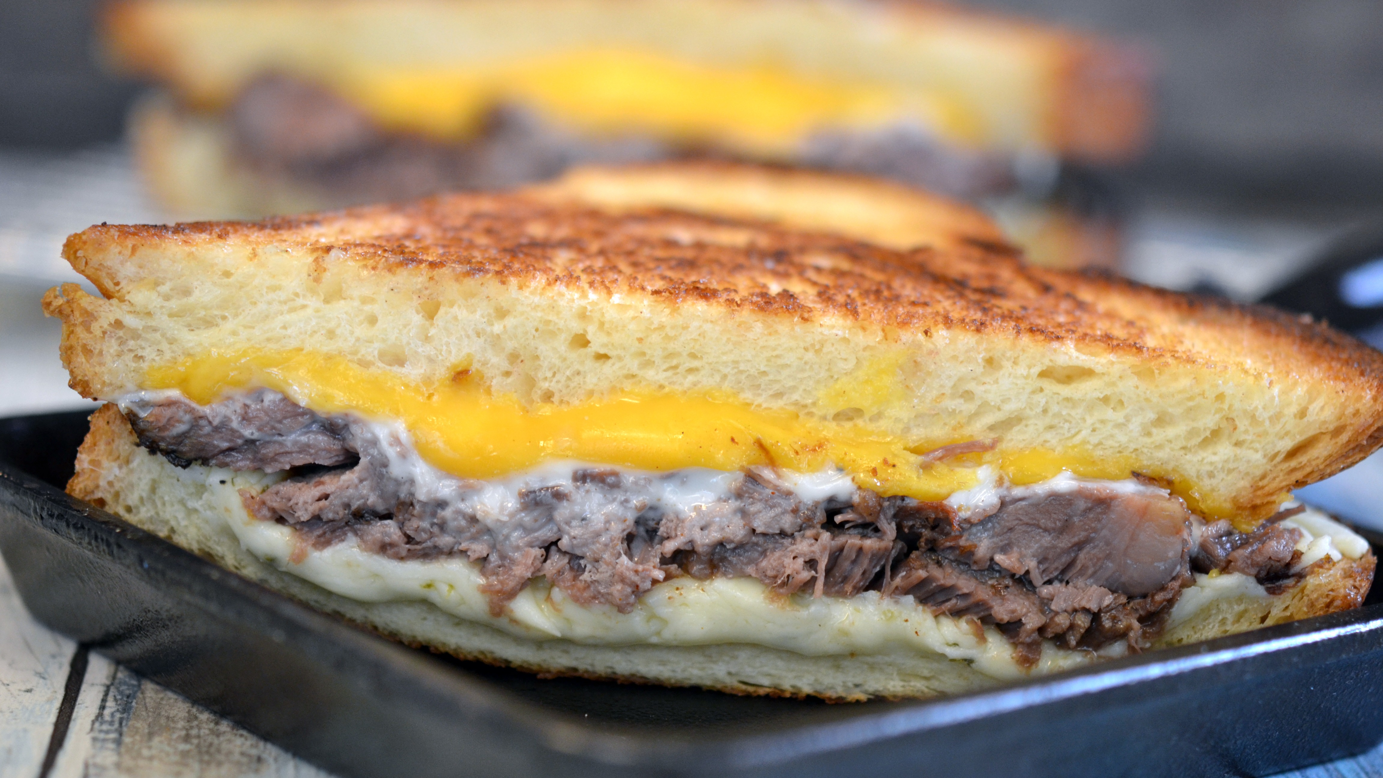 Order Brisket Grilled Cheese food online from Veritable store, New York on bringmethat.com