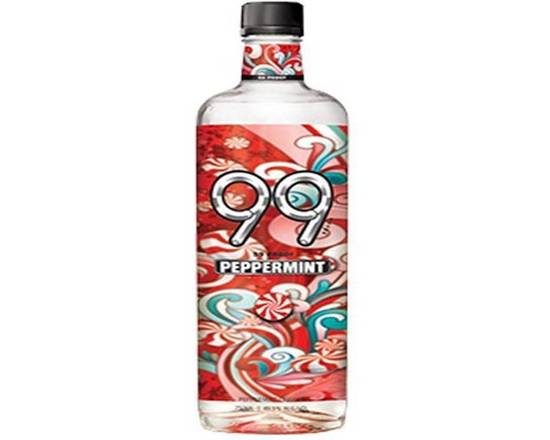 Order 99 Brand Peppermint 750 ml food online from Pit Stop Liquor Mart store, El Monte on bringmethat.com