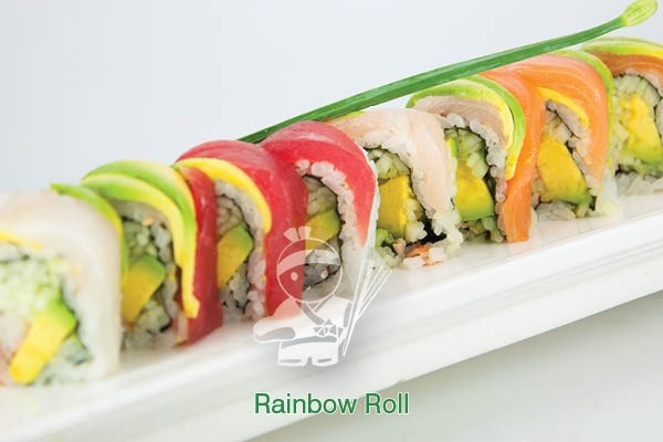Order Rainbow Roll food online from Ichiban Japanese Restaurant store, Somerset on bringmethat.com