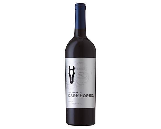 Order Dark Horse Merlot, 750mL red wine (14.5% ABV) food online from Kenny Liquor Market store, ANAHEIM on bringmethat.com
