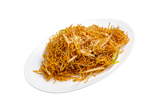 Order Stir-Fried Noodles W Bean Sprouts & Ham (點心) 豉油皇炒麵 food online from Joyful Garden store, Watertown on bringmethat.com