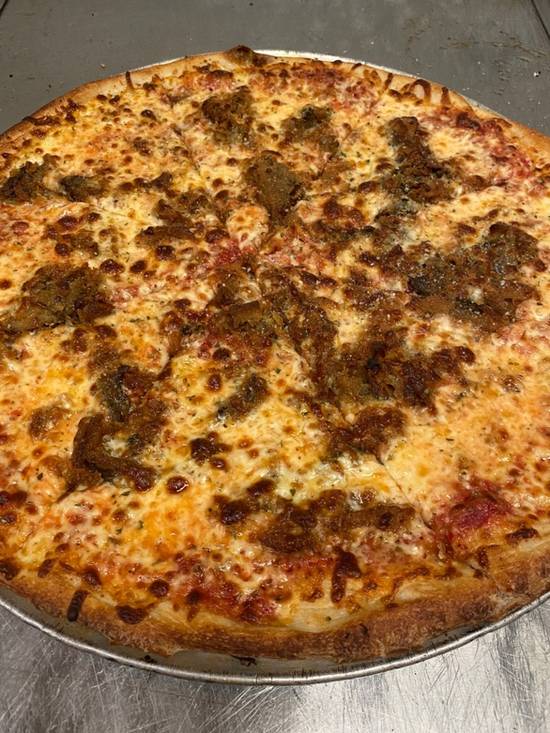 Order Eggplant Parmigian Pizza food online from The Pizza Cutters store, Syracuse on bringmethat.com