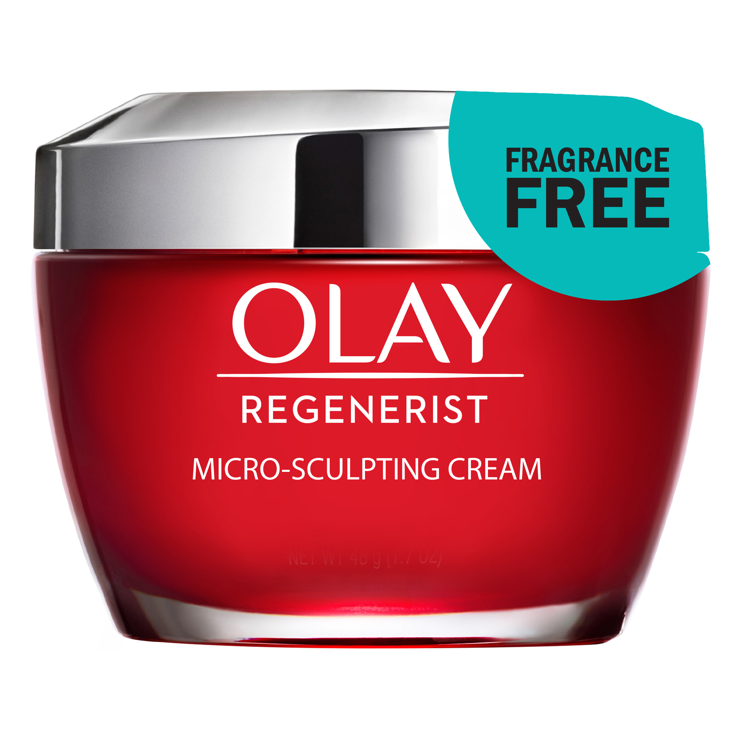 Order Olay Regenerist Micro-Sculpting Cream Face Moisturizer - Fragrance-Free, 1.7 oz food online from Bartell store, Edmonds on bringmethat.com