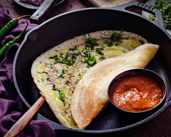 Order Egg Dosa food online from Hyderabad Express Indian Bistro store, Quincy on bringmethat.com