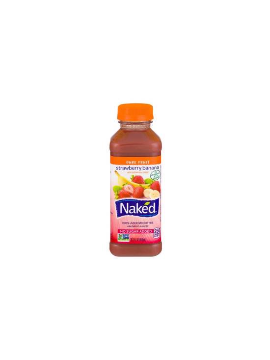 Order Naked Juice Stawberry Banana 15.2 OZ food online from Chevron Extramile store, San Leandro on bringmethat.com