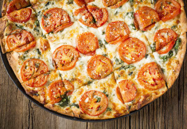 Order White Pizza food online from Rosati's Pizza store, Sugar Grove on bringmethat.com