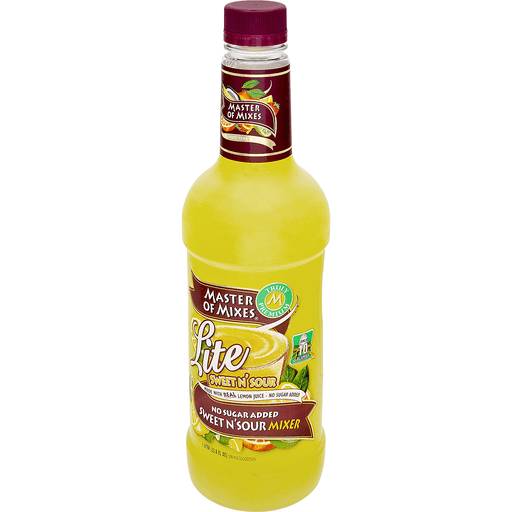 Order Mast Of Mixes Sweet/sour Lite (1 LTR) 96384 food online from Bevmo! store, Chico on bringmethat.com