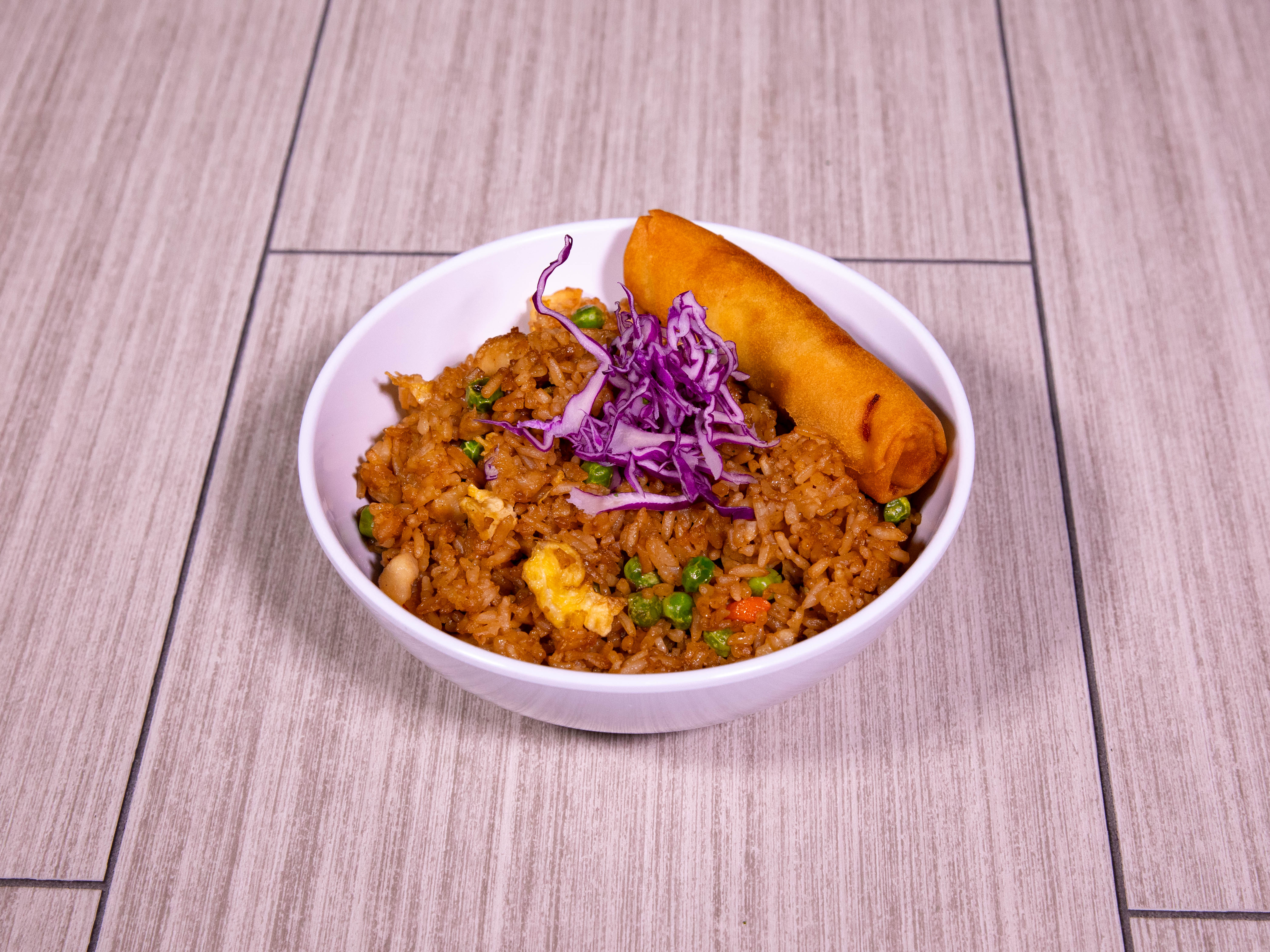 Order Fried Rice with Chicken food online from China Pavillion Restaurant store, Irving on bringmethat.com