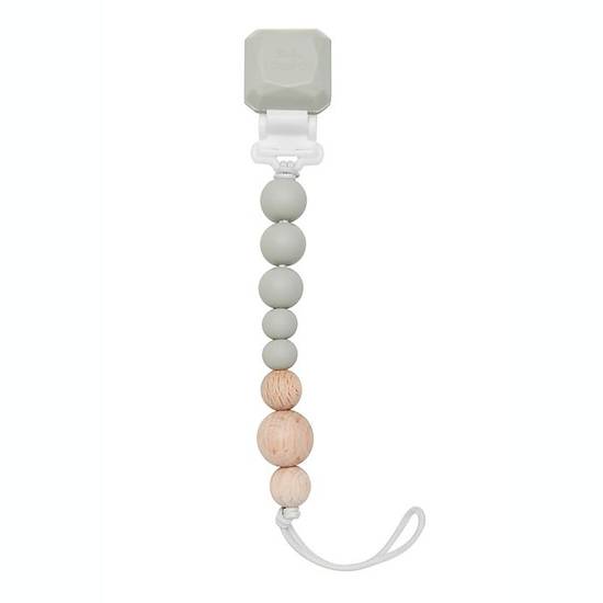 Order Loulou Lollipop® Soother Pacifier Clip in Grey food online from Bed Bath & Beyond store, Lancaster on bringmethat.com