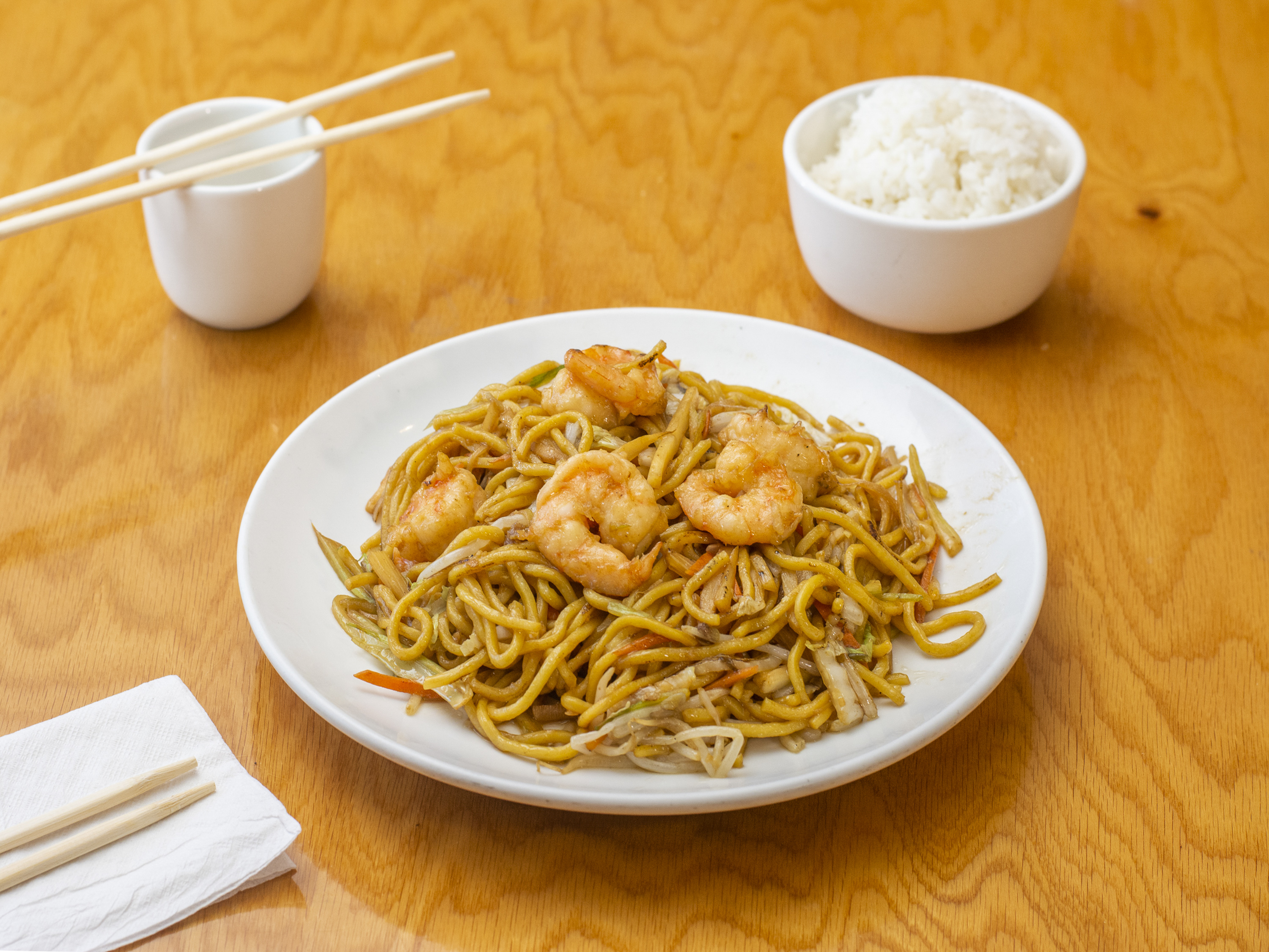 Order Shrimp Lo Mein food online from Ministop Chinese Restaurant store, Kennesaw on bringmethat.com