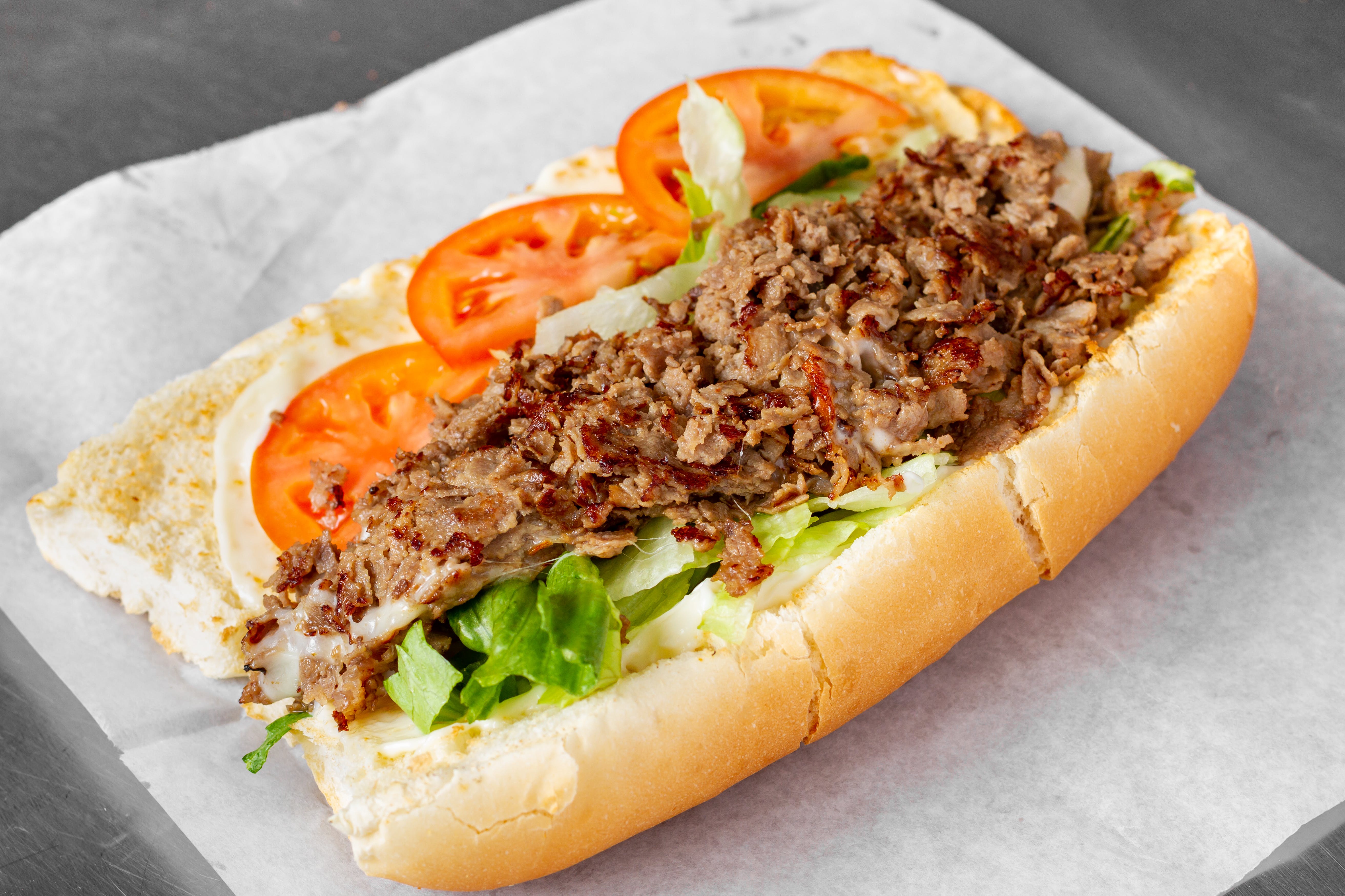 Order Cheesesteak Sub - 8" food online from The Royal Pizza store, Baltimore on bringmethat.com