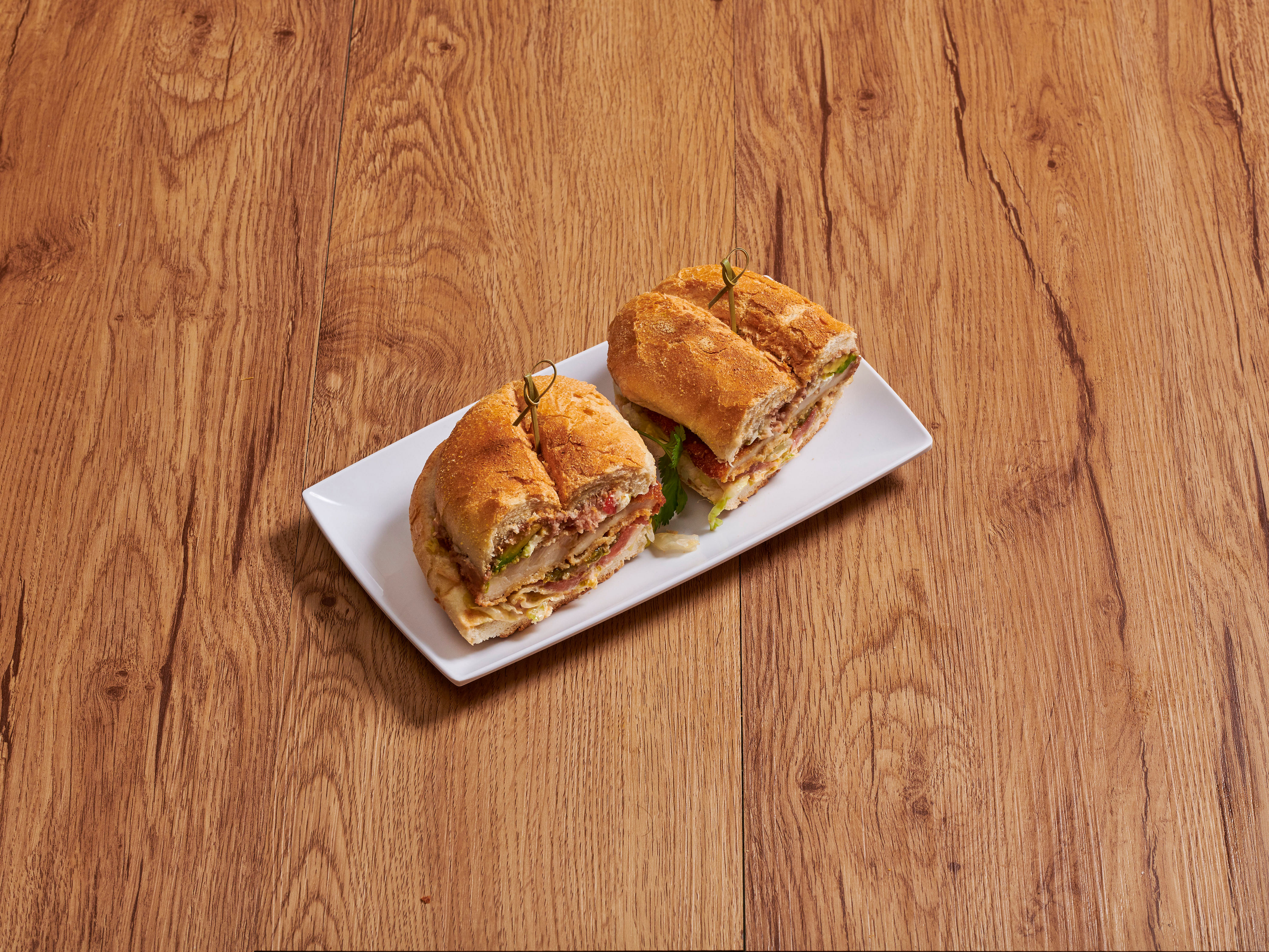 Order Milanesa Torta Sandwich food online from Nomi Deli & Grocery store, Richmond Hill on bringmethat.com