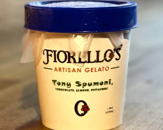Order Pint of Fiorello's Artisan Gelato - Tony Spumoni  food online from Papalote Mexican Grill store, SF on bringmethat.com