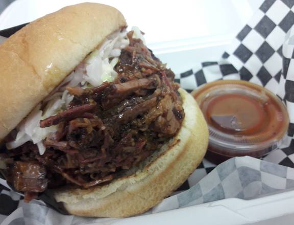 Order Brisket Sandwich food online from Smoky Doky Bbq store, Los Angeles on bringmethat.com