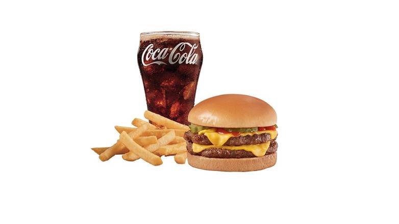 Order Original Cheeseburger 1/3lb* Double Combo food online from Dairy Queen Grill & Chill store, Gettysburg on bringmethat.com