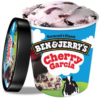 Order Ben & Jerry’s Cherry Garcia Pint food online from The Ice Cream Shop store, Durham on bringmethat.com