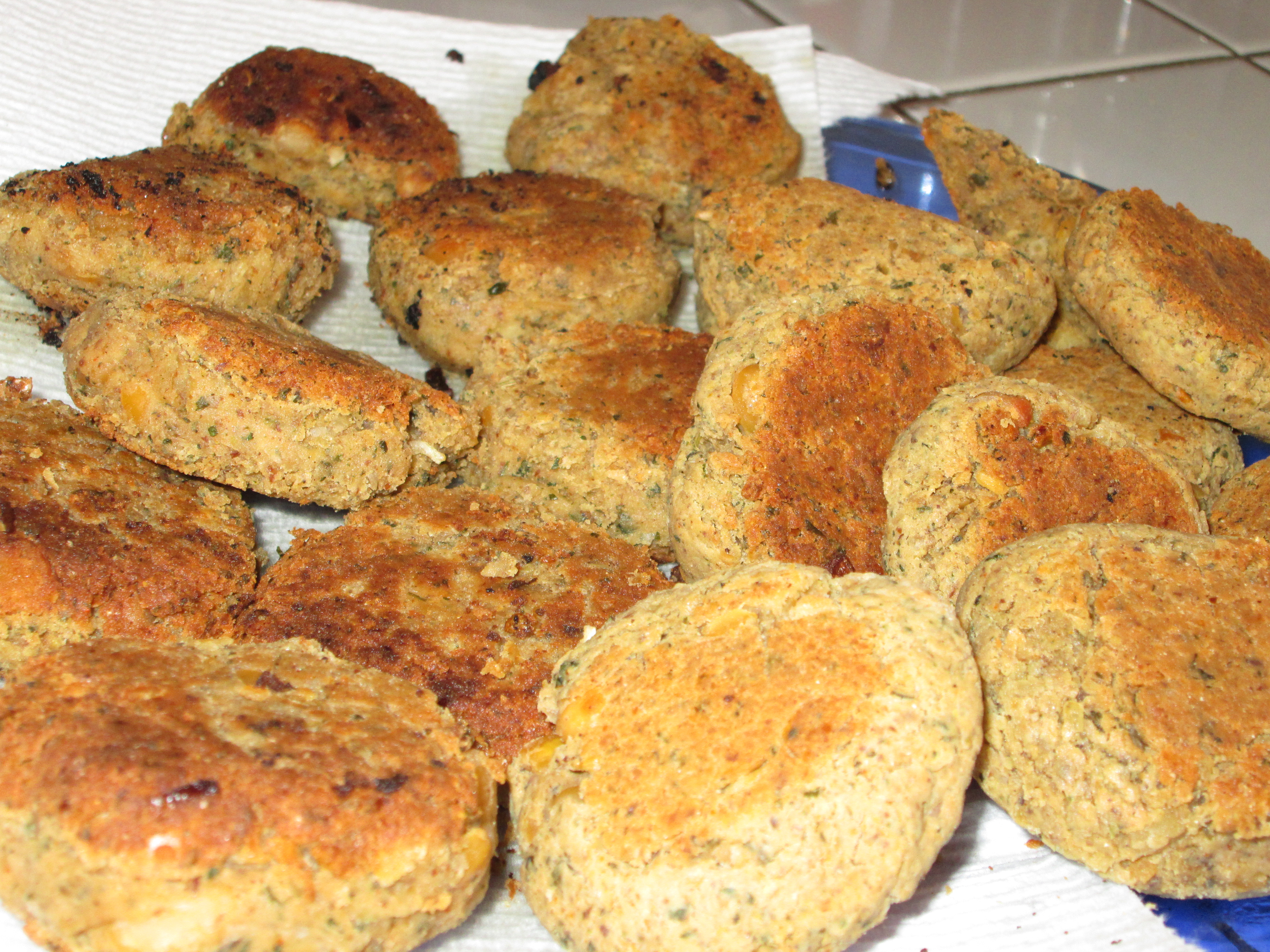 Order Falafel Fritters (6) food online from Atheneos Greek Village Cafe store, Mesquite on bringmethat.com