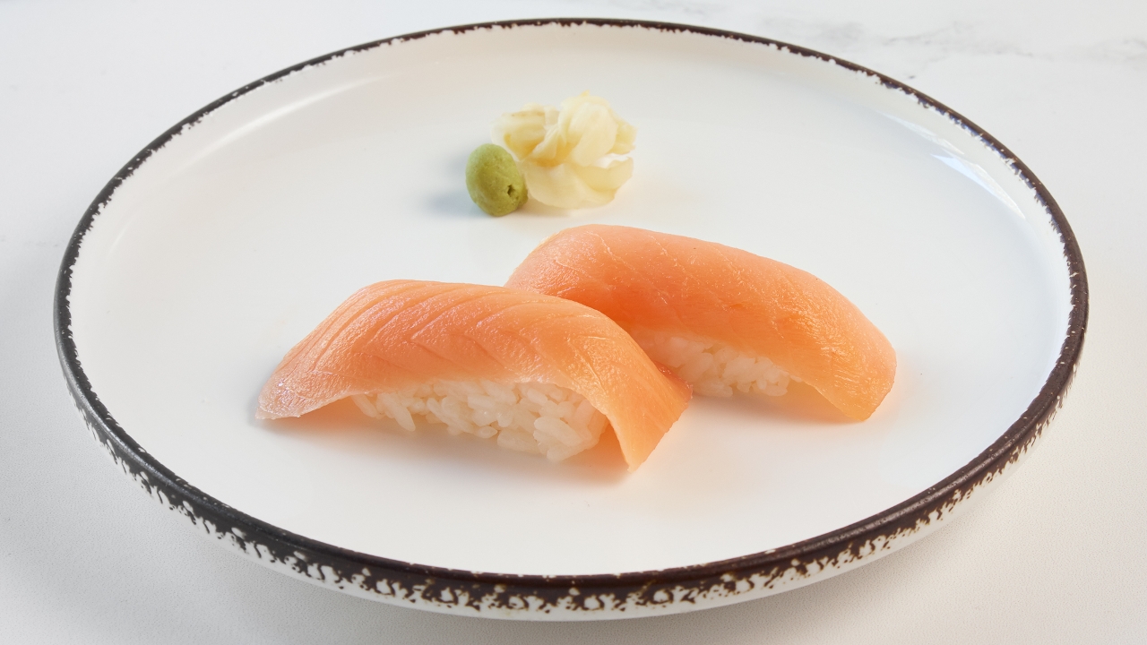 Order Smoke Salmon Sushi food online from Yoki store, Medford on bringmethat.com