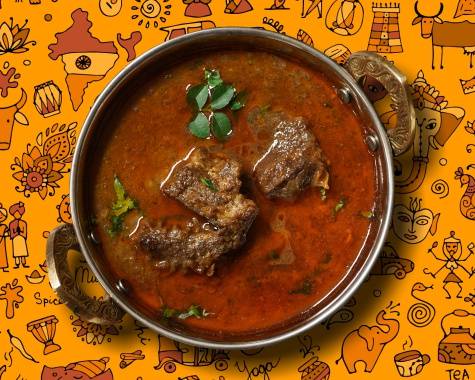 Order Railway Goat Curry food online from Gunpowder Cafe store, Sterling Heights on bringmethat.com